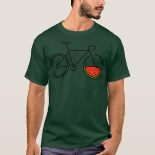T-shirt Pastèque à vélo
