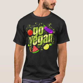 T-shirt Pastèque Abergine pourriture Tomate Et Poire Go Ve
