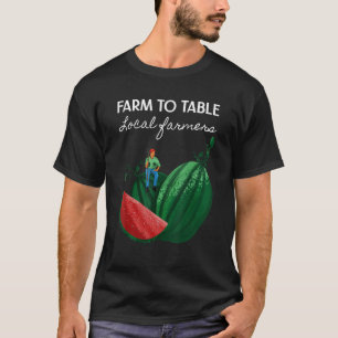 T-shirt Pastèque Cultiver Mon Propre Agricole Locale