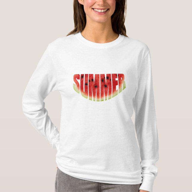 T-shirt Pastèque d'été (Devant)