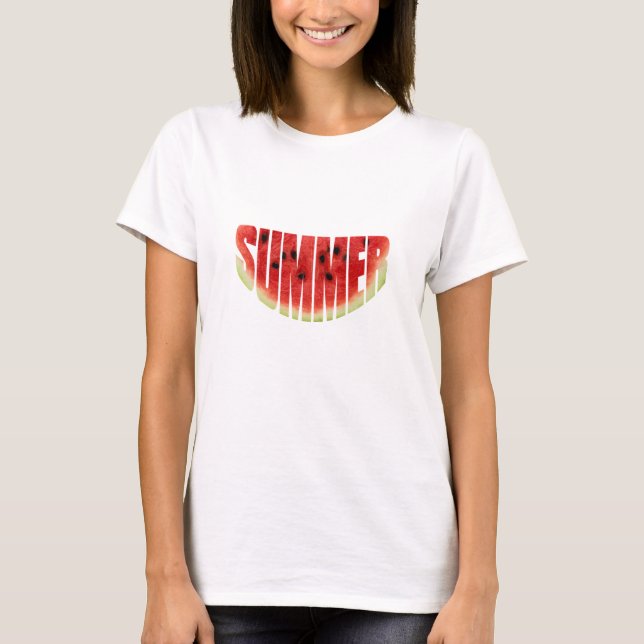 T-shirt Pastèque d'été (Devant)