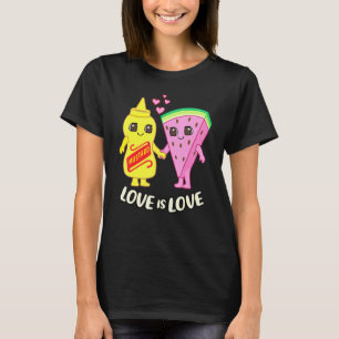 T-shirt Pastèque Et Moutarde De Moutarde Et De Pastèque