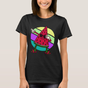 T-shirt pastèque fruit  été mignon dab