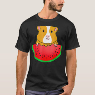 T-shirt Pastèque mangeant du cochon de Guinée