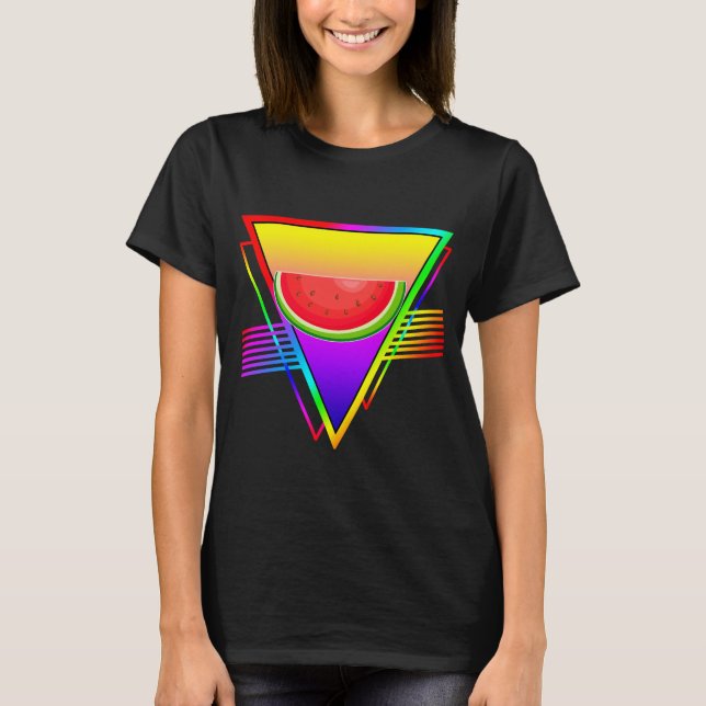 T-shirt Pastèque Néo Rétro (Devant)