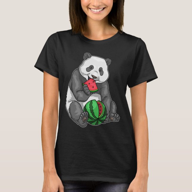 T-shirt Pastèque Panda (Devant)