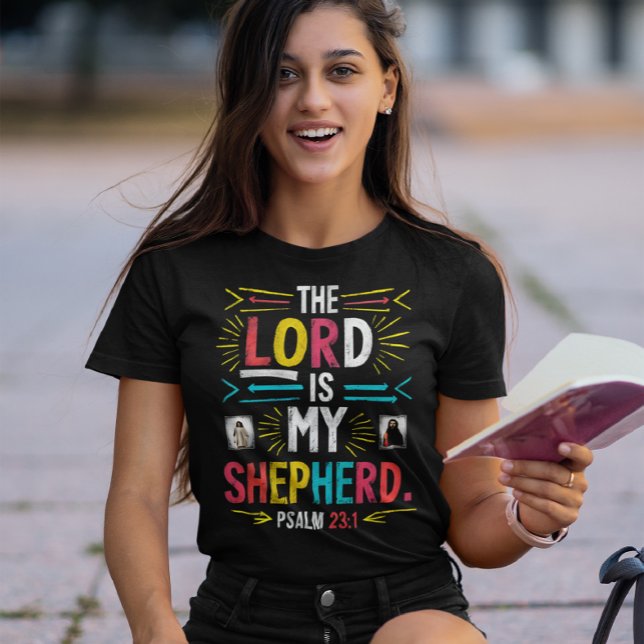 T-shirt Pasteur divin : Bible Verse Art (Créateur téléchargé)