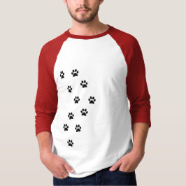 T-shirt patas de gato