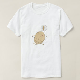 T-shirt Patate drôle et mignonne qui court par somoh