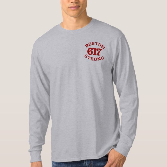 T-shirt Patch 3D robuste BOSTON 617 (Devant)