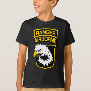 T-shirt Patch d'aigle aéroporté du Ranger