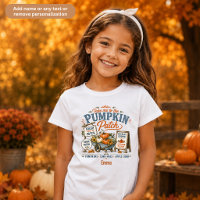 Patch de citrouilles personnalisé pour enfants Hal