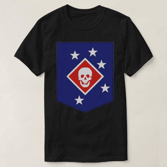 T-shirt Patch des Raiders maritimes - Sticker 2ÈME GUERRE  (Design devant)