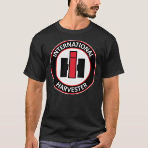 T-shirt Patch rond International Harvester. Cadeau parfait