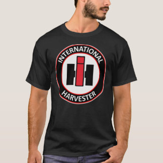 T-shirt Patch rond International Harvester. Cadeau parfait