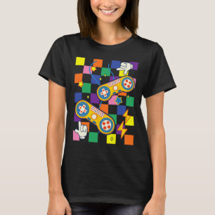 T-shirt Patchs de tissu esthétique Kidcore pour jeux vidéo