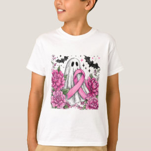 T-shirt Patchwork Coquette Bow Cancer du sein Fantôme Hall