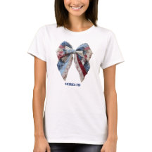 Patchwork Patriotique à Noeud Grandmillennial 4 Ju