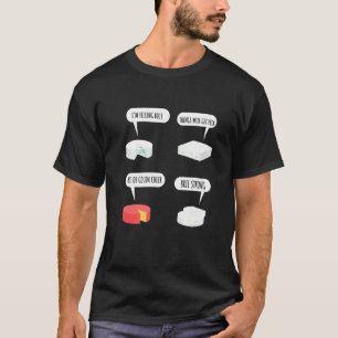 T-shirt Pâtes Avec Brie Feta Et Fromage Gouda
