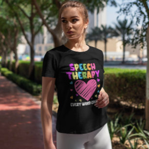 T-shirt Pathologiste du langage SLP et orthophonie