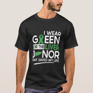 T-shirt Patients transplantés dans le foie Annivers du bén