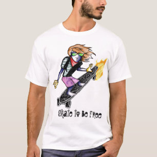 T-shirt Patin à être libre