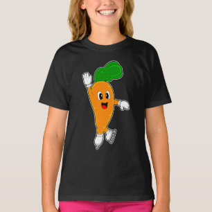 T-shirt Patin à glace sur glace Carottes Sports d'hiver