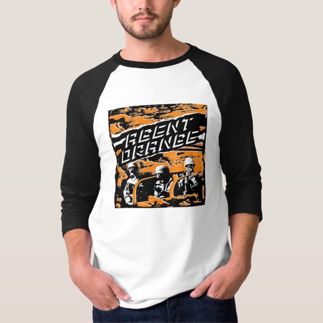 T-shirt Patin de patineur du Jersey "d'armée punk" d'Agent (Devant)