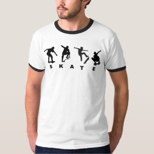 T-shirt Patinage