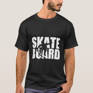 T-shirt Patinage