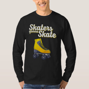 T-shirt Patinage À Rouleau cool Pour Hommes Roller Derby D
