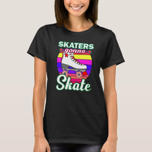 T-shirt Patinage À Rouleau cool Pour Hommes Roller Derby D