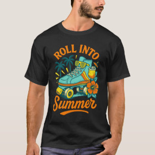 T-shirt Patinage à roulettes d'été