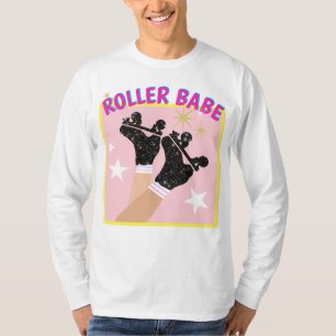 T-shirt Patinage à roulettes moderne Derby Patinage cadeau