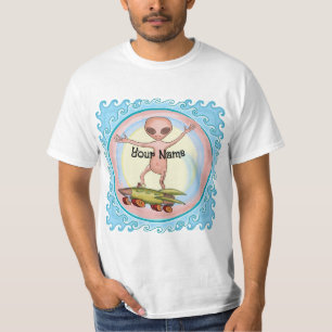 T-shirt Patinage Alien
