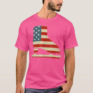 T-shirt Patinage artistique américain pour femmes