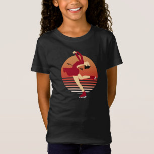 T-Shirt Patinage Artistique - Art De La Danse Sur Glace