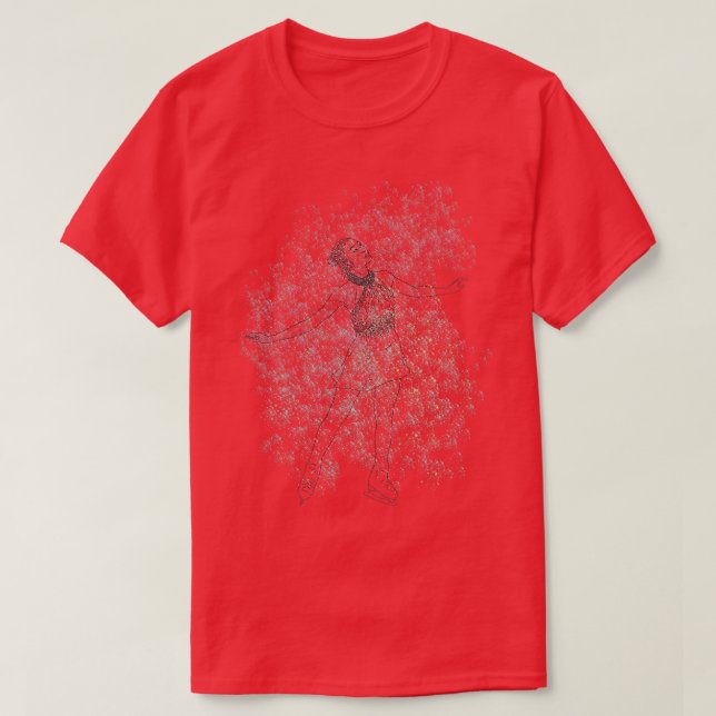 T-shirt patinage artistique Yuna Kim (Design devant)