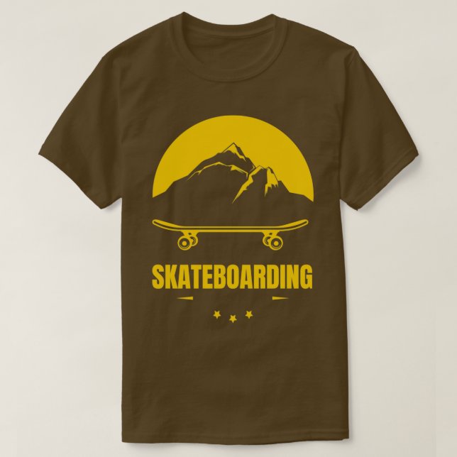 T-shirt patinage au canada 3 (Design devant)