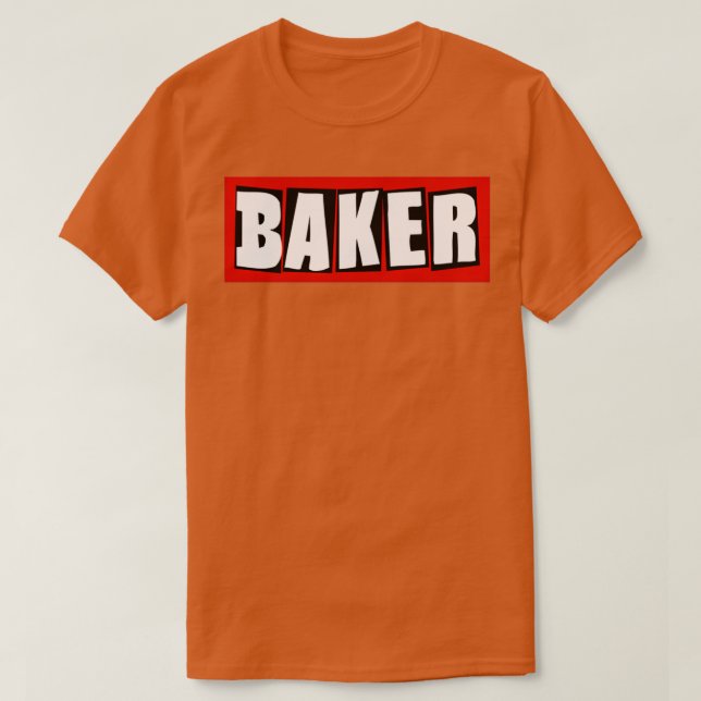 T-shirt Patinage Baker (Design devant)
