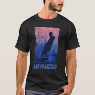 T-shirt Patinage de roue San Francisco California Onewheel