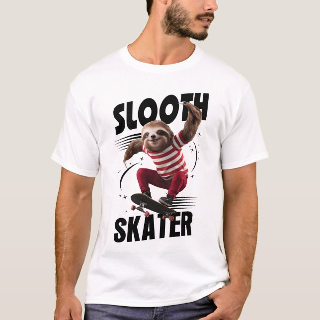 T-shirt Patinage de sanglage (Devant)