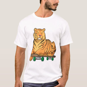 T-shirt Patinage de Tiger