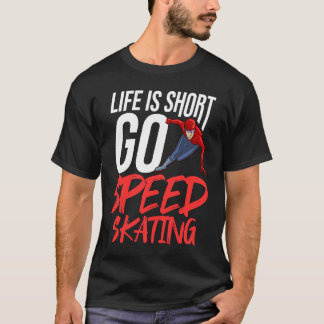 T-shirt Patinage de vitesse Patinage de piste courte entra