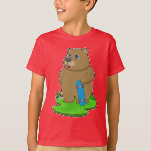 T-shirt Patinage d'ours