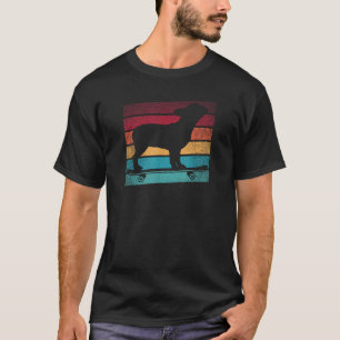 T-shirt Patinage en français Bulldog Retro