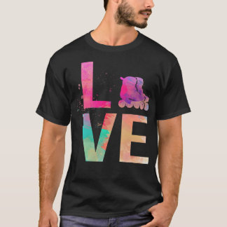 T-shirt Patinage en ligne S2 Patin en ligne Patineur en li