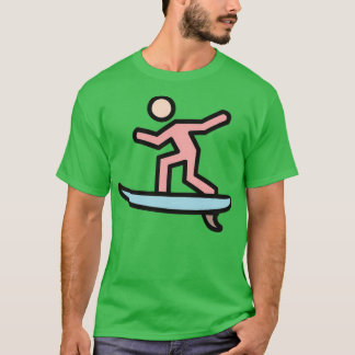 T-shirt Patinage Et Surf Sur La RueConseilBodyboardSurfe