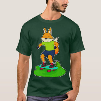 T-shirt Patinage Fox Skateboard 2