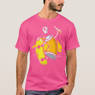 T-shirt Patinage Graffiti Spray Cannister